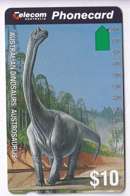 Oceanie  Telecarte / Phonecard .. Australie 10$ Tamura Dinosaure Dinosaur