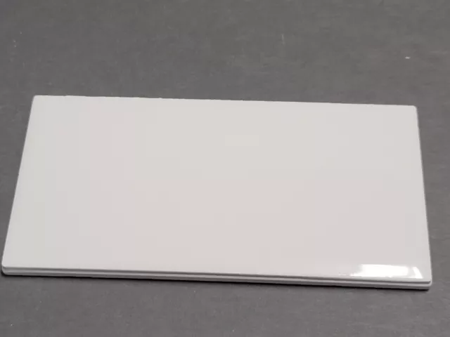 1 pc. DALTILE 3" x 6" Ceramic Subway Tile - Glossy Bright White NEW NOS