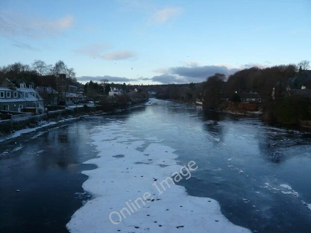 Photo 6x4 River Cree Newton Stewart View of the river upstream taken from c2010