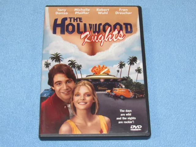 THE HOLLYWOOD KNIGHTS (DVD, 2000) ***Rare, OOP!*** Tony Danza, Michelle Pfeiffer
