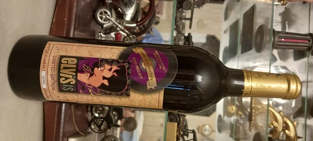 Elvis Presley 50th Anniversary the King Cabernet Sauvignon 2003 Limited Edition