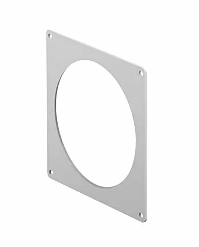 100mm Duct Pipe Wall Plate 150mm x 135mm Plastic Ducting Hose Rosette Collar