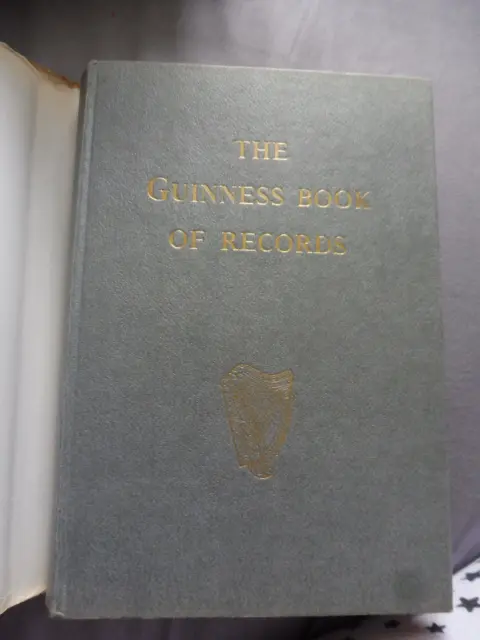 THE GUINNESS BOOK OF RECORDS - 1968 - FIFTHTEEN EDITION - with dust jacket