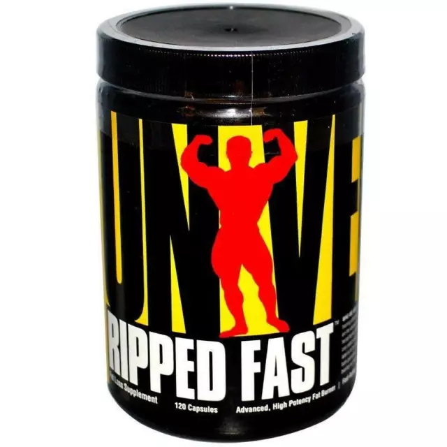 Universal Nutrition Ripped Fast 120 Capsules  Weight Loss Support