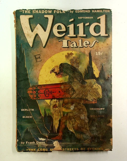 Weird Tales Pulp 1st Series Sep 1944 Vol. 38 #1 FR