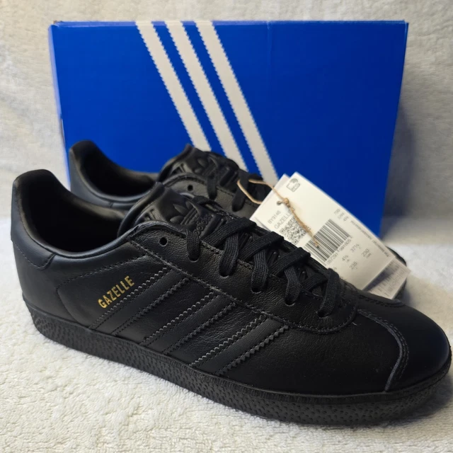 adidas gazelle silver green womens Adidas, Gazelle, Trainers, Black, Leather, Gum