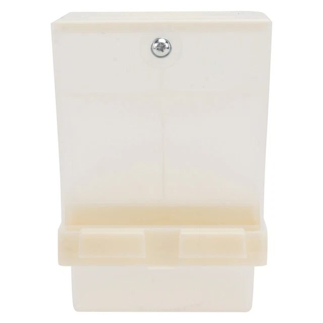 Automatic Bird Feeder Anti-spill Food Box Clear Container Auto Feeder Birdcage