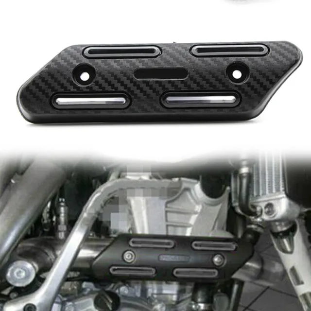 Cross-country Motorcycle Exhaust Pipe Carbon Fibre Cover Anti scalding Universal