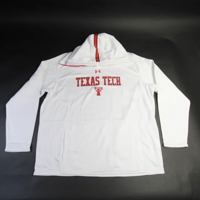 Texas Tech Red Raiders Under Armour Sweatshirt Men's White/Red New