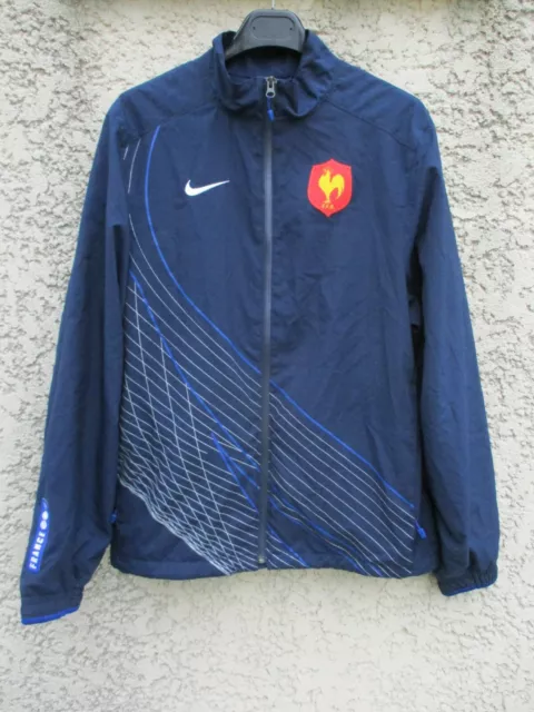 Veste rugby QUINZE de FRANCE NIKE training collection jacket tracktop FFR M