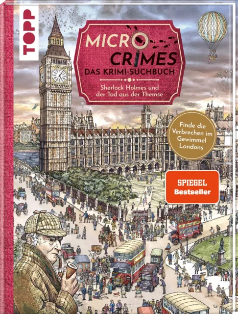 Gecko Keck / Micro Crimes. Das Krimi-Suchbuch. Sherlock Holmes und der Tod a ...