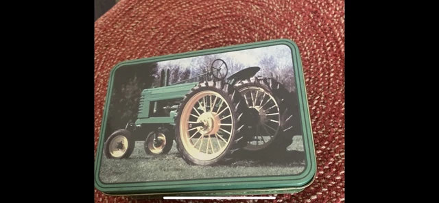 5 1/2” X2” John Deere Metal Tin Box