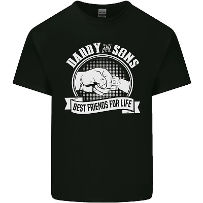 Daddy & Sons Best Friends for Life Mens Cotton T-Shirt Tee Top
