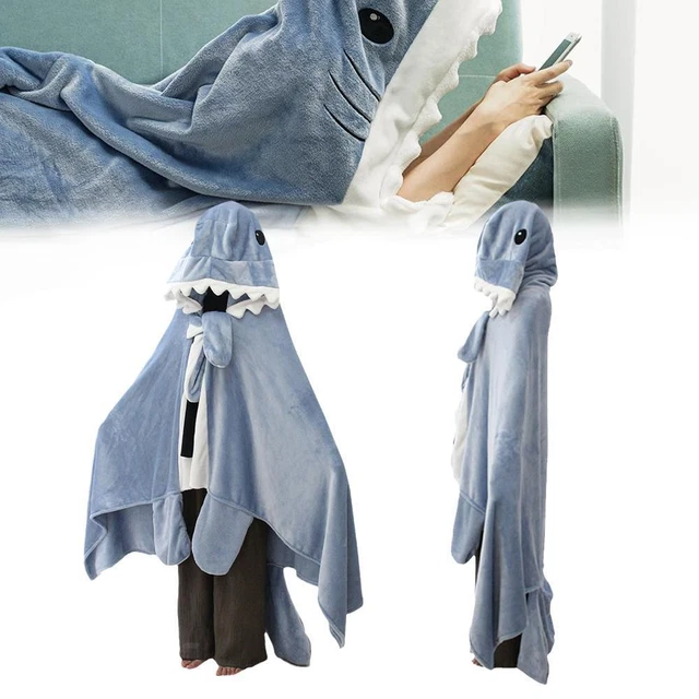 Carino Sacco a Pelo Scialle Mantello Casa Flanella Abbigliamento Unico Pezzo W3 Caldo I9B4