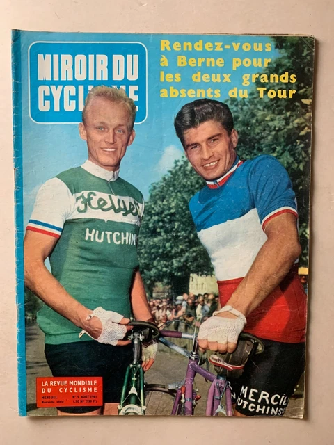 Miroir Du Cyclisme Complet Avec Poster Pingeon , Annee 1966