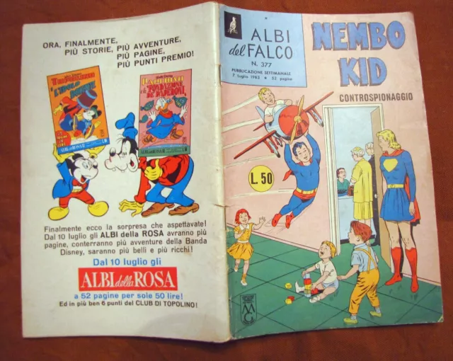 NemboKid Superalbo Nembo Kid Superman 44 Super Albo 20 1 1964 Albi del Falco