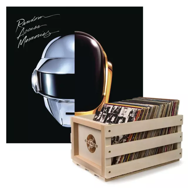 CROSLEY RECORD STORAGE Crate Daft Punk Random Access Memories Vinyl Album  Bundle $205.44 - PicClick AU