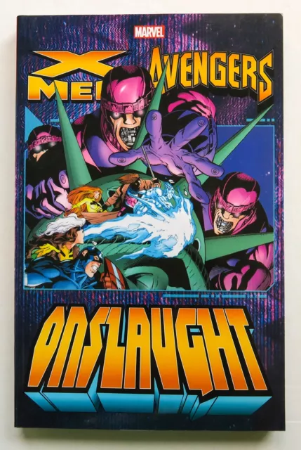 X-Men Avengers Onslaught Vol. 2 Marvel Graphic Novel Comic Book
