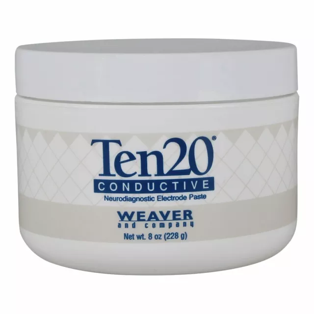 2 X Weaver Ten 20 Conductive Eeg Paste (228 g) LONG EXPIRY