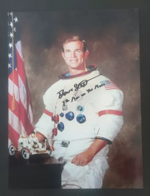 - Autographe Astronaute Dave Scott - Apollo 9 & 15 - Moonwalker