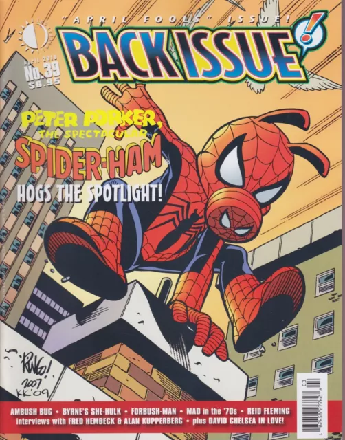 Back Issue 39 Peter Porker Spider-Ham Byrne She-Hulk Forbush Man Spiderverse