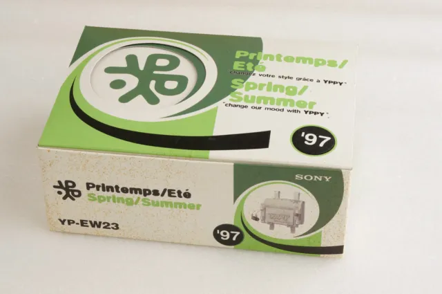 NOS - Sony YP-EW23 “Rock Pitcher” White YPPY Series Walkman Rare - Damaged BOX!