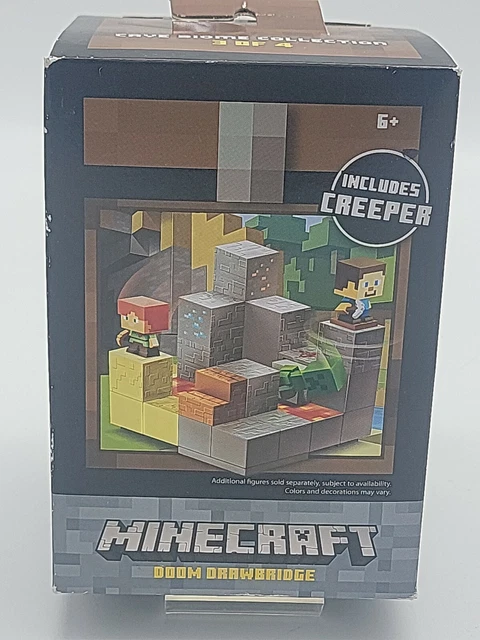 Minecraft Kinder Rarest Figure MOJANG MINECRAFT MINI Figure Cave Biome Collection - Doom Drawbridge #3 ...