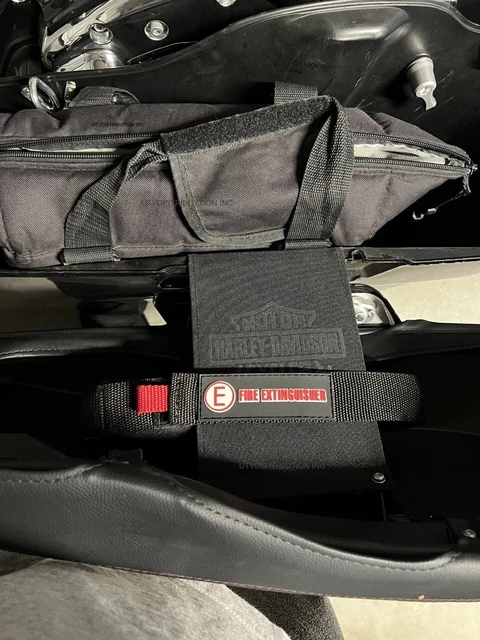 Harley Davidson Saddlebag Mount Fire Extinguisher  + Element E50 40050 50 Second