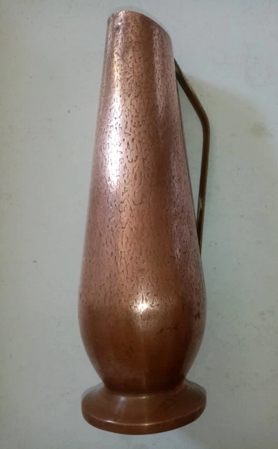 Pichet En Cuivre Martelé Ayurvédique 1,5 L - Sans Doublure Intérieure, Bienfaits Naturels