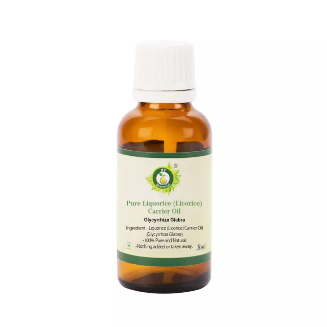 R V Esencial Puro Regaliz Aceite Glycyrrhiza Glabra 100% Natural