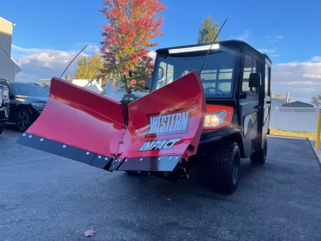 2020 Kubota Rtv-X1140 Heated Crew Cab Extended Dump Brand New Western V Plow