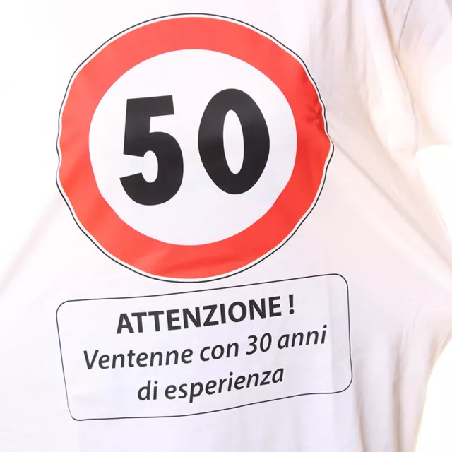 T-SHIRT Uomo 40 anni festa di compleanno idea regalo divertente simpatica