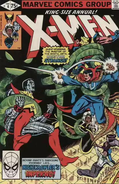 Uncanny X-Men, The Annual #4 FN; Marvel | Chris Claremont Doctor Strange - we co
