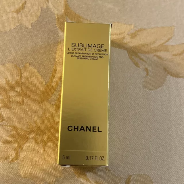 Chanel Sublimage L'extrait De Creme Sample Size .17 oz / 5 ml New