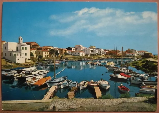 SARDEGNA PITTORESCA - STINTINO (Sassari) - PORTO PORTICCIOLO BARCHE