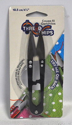 10.5cm Negro Metal Thread Snips B4801