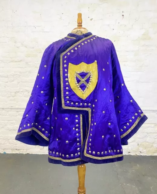 Giacca Costume Originale Antica Teatro Stage Teatro Balletto Pantomima Vintag