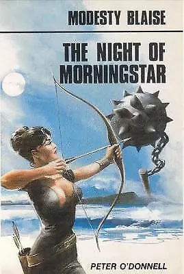 The Night of Morningstar: Modesty Blaise by Peter O'Donnell, NEW Book, FREE & FA