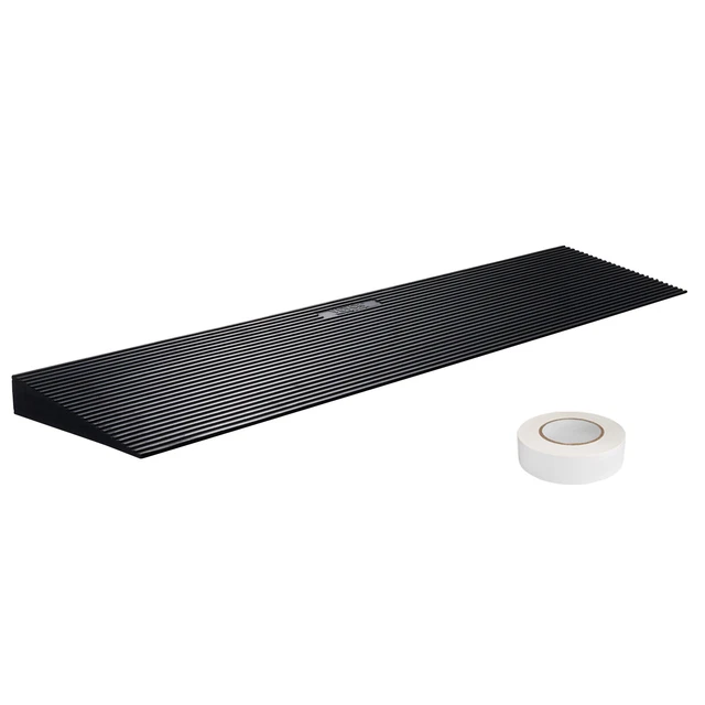 Rampa per Disabili Rampe di Soglia per Porte, Davanzale Universale Della Porta Della Spazzatrice, Rampa per Sedia a Rotelle con Soglia Antiscivolo ( Size : 100x18x8cm(39.4x7.1x3.1in