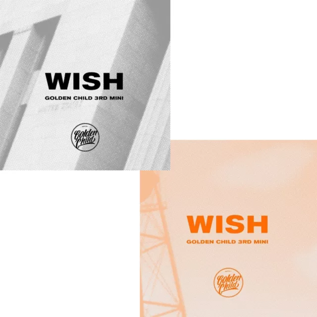 GOLDEN CHILD [WISH] 3rd Mini Album 2 Ver SET+Booklet+P.Card+Book K-POP SEALED