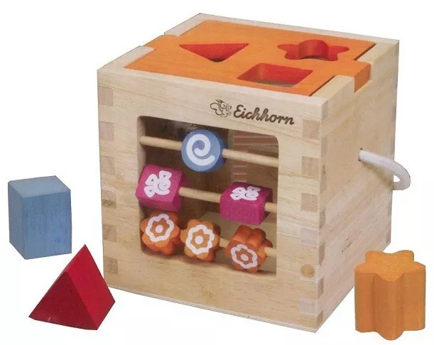 Eichhorn Juegos Infantil Juguete Educativo Caja Nuevo Piezas de Spielkasten