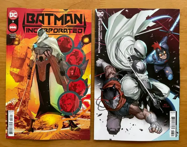 BATMAN INCORPORATED #3 Main + Inhyuk Lee Variant DC NM