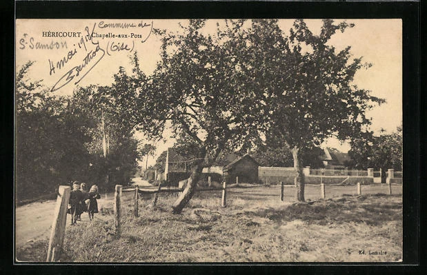 CPA Héricourt, Chapelle-aux-Pots