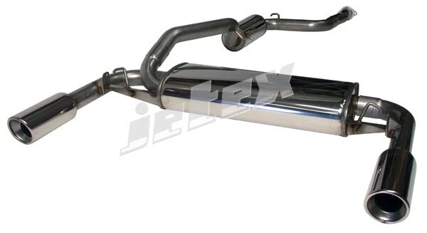 Per Volvo V50 Turbo T5 2WD 2004 Su Acciaio Inox Jetex Mezza Sistema 19-HAR