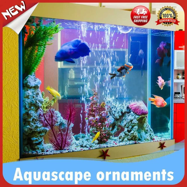 Reino Unido Paisaje de acuario ecológico decoración de bolas modelo de buceo decoración submarina
