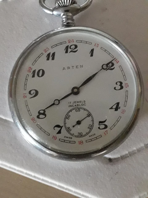 Montre De Poche Jaquet-Girard Genève - Mécanique à Remontage Manuel - Fonctionnelle - Occasion