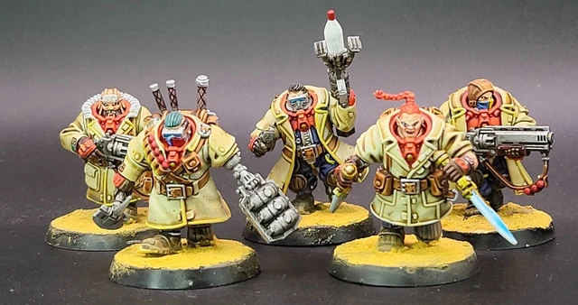 Hearthkyn Kinlynk Per Kill Team Hearthkyn Salvagers, Warhammer 40k, Leagues Of Votann, NoS