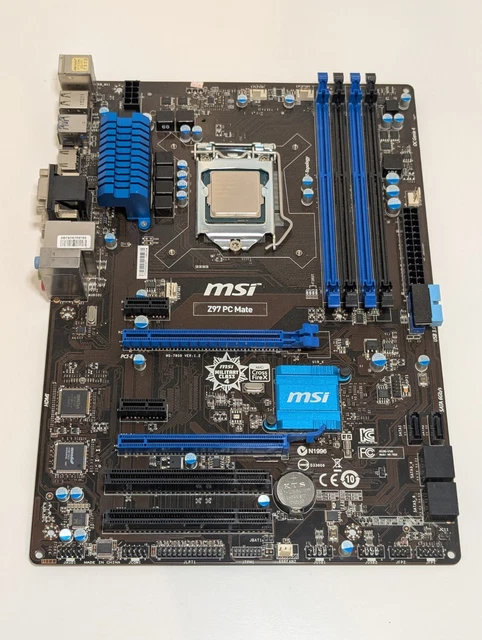 PLACA MADRE MSI Z97 Pc Mate Intel Core I7-4790K SR219 4,0 Ghz