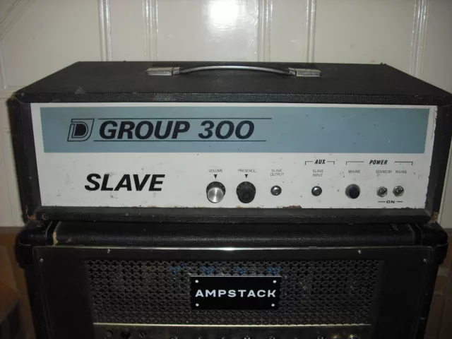DJ Group 300 Thor 100w EL34 British valve slave amp head tube power amplifier