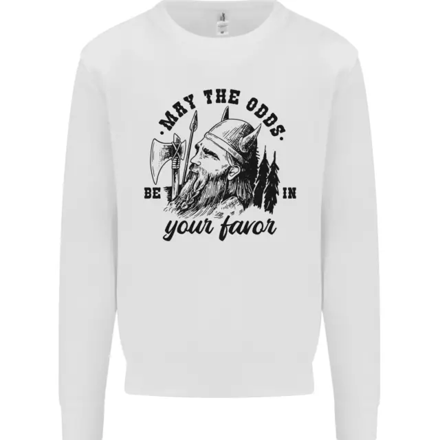 Viking May the Odds Be In Your Favour Kids Sweatshirt Jumper